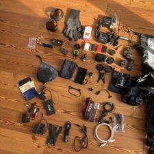 Canon Zubehör mit u.a. Novoflex QPL 2, Ladegeräte, Akkus, Taschen ThinkTank, OB