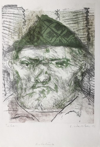 Emil wachter farblithographie - wachter,