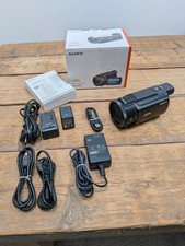 Sony Handycam FDR-AX53 Camcorder - UHD 4K incl. Zubehörpaket + SD-Karte