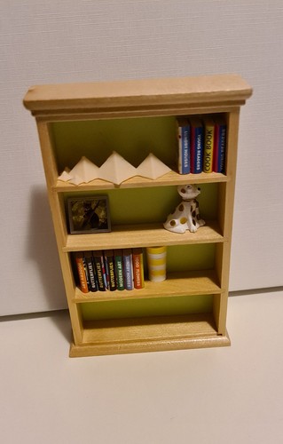 Lundby puppenhaus bücherregal - puppenhaus,