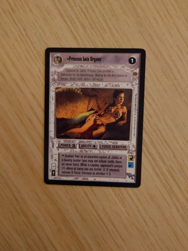 Star wars ccg princess leia - wars,