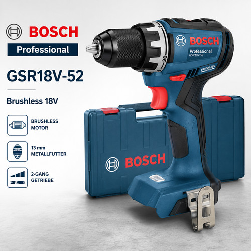 Bosch professional gsr 18v - bosch, 18v-52