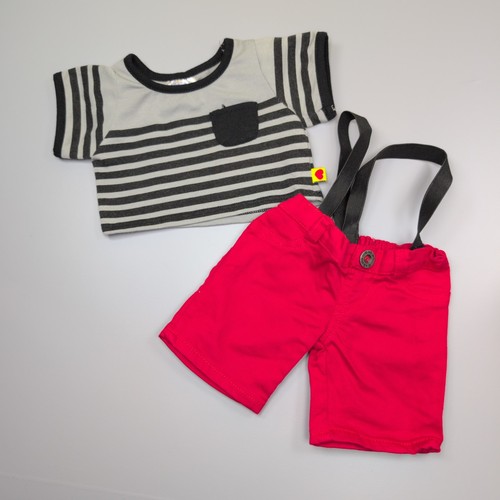 Build bear red trousers with - trousers,