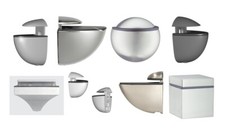 Wand Clip AUSWAHL Regal Halter Halterung Glas Boden Träger verstellbar 4-22 mm