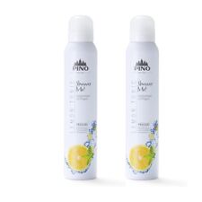 2x Pino Shower Me! -  Duschschaum Lemon Tonic - 200 ml