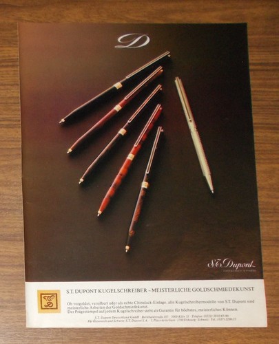 Seltene werbung dupont - werbung, s.t.