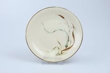 Kuchenteller Heinrich Anmut Scherbe elfenbeinfarben Goldrand 18102 Schilf