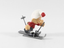 Schlumpf Schlümpfe === 4.0205 === Superschlumpf Skifahrer Hautfarben skin color