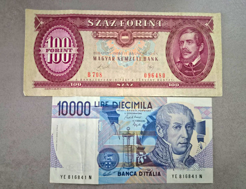 Ungarn 100 forint banknote - ungarn,