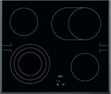 AEG HE604070FB Herdgebundenes Ceranfeld 60 cm – Modern mit Facettenschliff