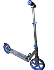 AUTHENTIC SPORTS & TOYS 461 muuwmi Aluminium Scooter 200 mm schwarz-blau / Neu