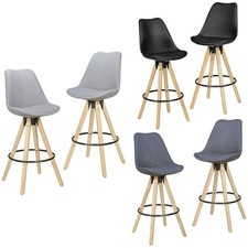 2er Set Barhocker Retro Design