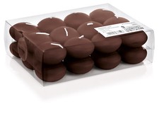 Schwimmkerzen Farbe Braun Schoko Ø45mm Schwimm Kerze von Kerzen Wiedemann