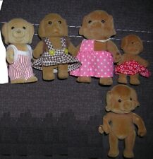 Simba Bärenwald Bear Family Hunde (mit Klamotten), Konvolut 5 Stück, wie NEU