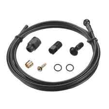 Bremsleitung Tektro Auriga mit Banjo 1800 mm Komplettset (schwarz)