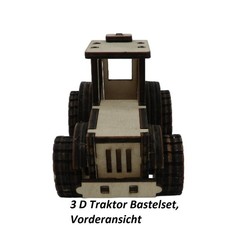 3 D Traktor Bastelset
