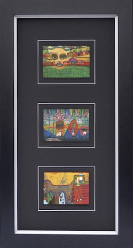 Kunstdruck hundertwasser - hundertwasser, bh