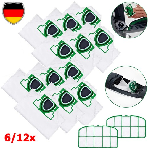 12x staubbeutel mit filter - 2x,