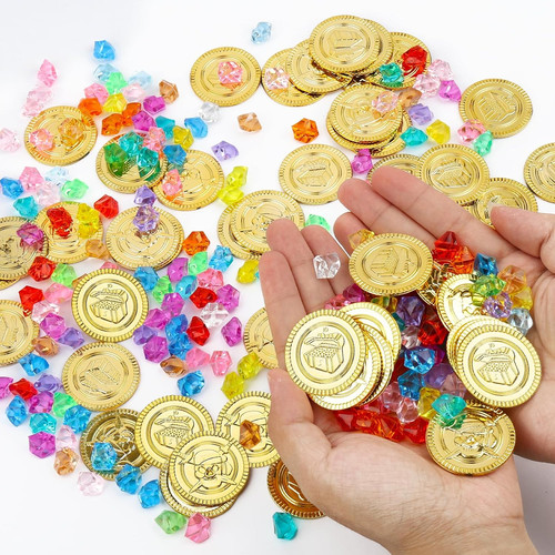 250 stück piratenschatz - 250,