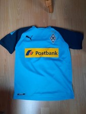 PUMA Kinder Trikot Borussia M'Gladbach Gr.164 blau NEUWERTIG TOP Zustand