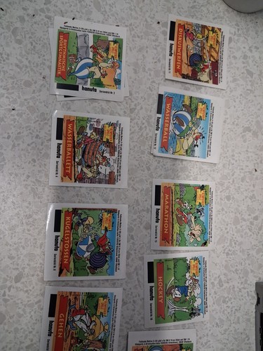 Hanuta sammelbilder asterix - sammelbilder,