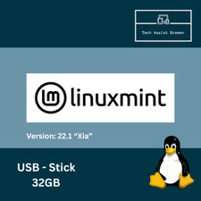 Linux Mint Boot Stick 32GB – Live-System, Windows-Alternative, für ältere PCs