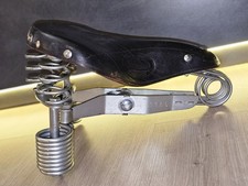 TOP Zustand! Original Lepper Primus Herren Sattel Leder Holland gefedert