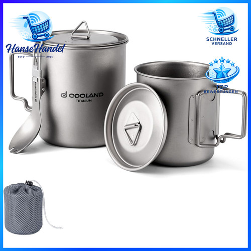 Titanium becher 750ml - becher,