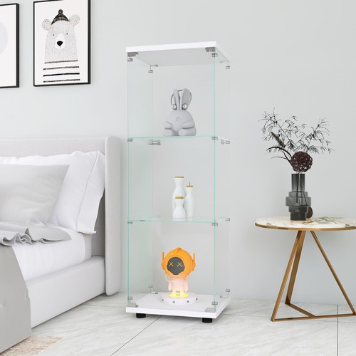 Hartglas vitrine - hartglas,