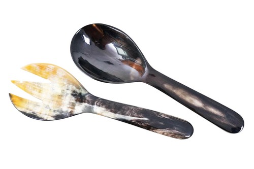 Horn salatbesteck swenja cm - horn,
