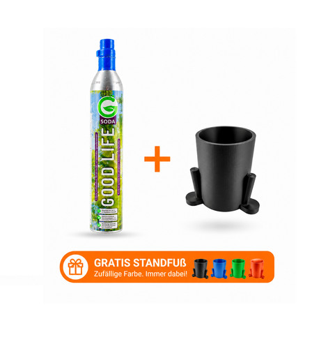 Good life co2 soda - co2, flasche