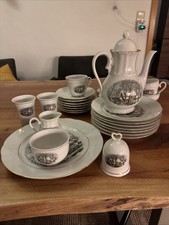 weihnachts kaffee geschirr  Crown Bavaria 28Teilig