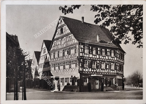 Postkarte schorndorf - postkarte,