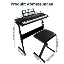 61-Tasten Digitalpiano Set -