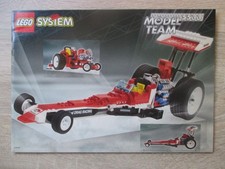 Lego® Bauanleitung 5533 Dragster Modell Team, von 1999, a. Sammlung, gut