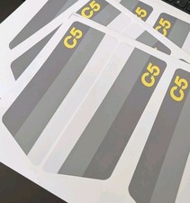 Sinclair C5 Frontscheinwerfer Aufkleber