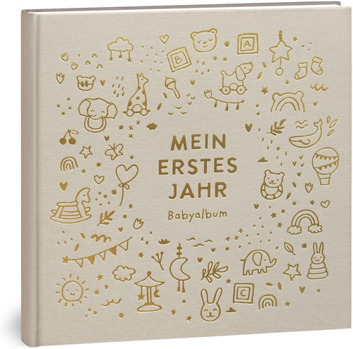 Mein erstes jahr - jahr, babyalbum