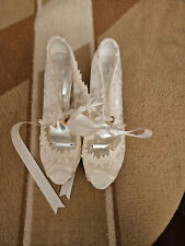 Weiße Brautschuhe/Pumps normal Breite Gr. 40/41 Nie getragen