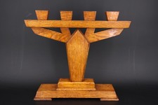 Reservelazarett Lübeck alter Leuchter Holz Kerzenleuchter Holzleuchter #K1