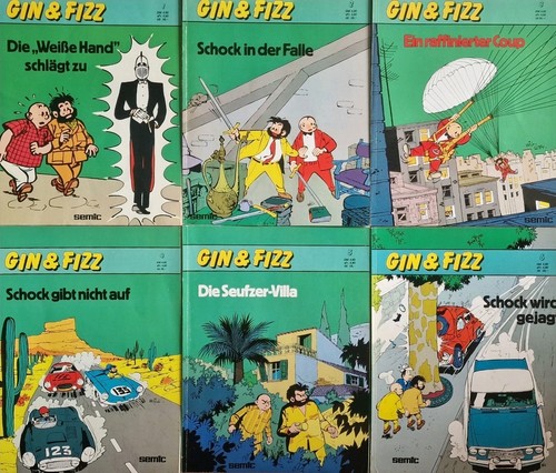 Gin fizz gegen schock - fizz,