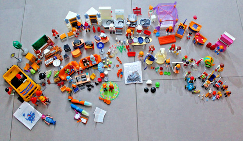 Playmobil konvolut - -,