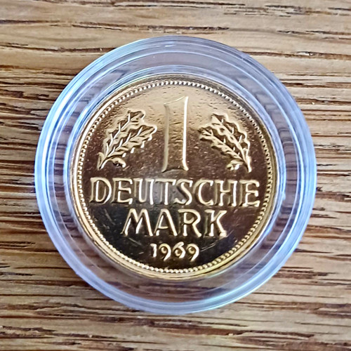 Deutsche gold mark 24k - gold, gp
