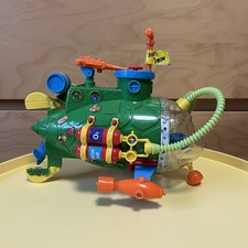 Teenage Mutant Ninja Turtles U Boot Sewer Sub Playmates 1991 TMNT 90er