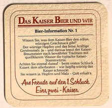 ÖSTERREICH KAISER BIER BRÄU