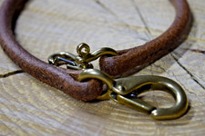 Wallet Chain Messing US Leder