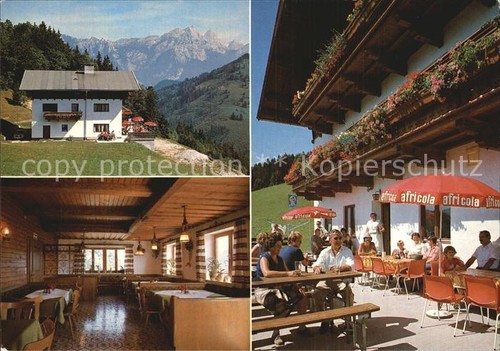Unken jausenstation moarlack - unken,