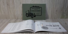 Holder B 10 Betriebsanleitung und Ersatzteilliste Traktor