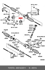 Genuine OE steering rack
