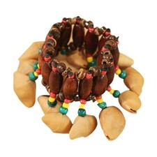 Nussschell -Rasseln Armband