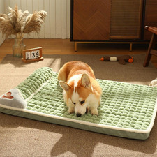 Hundebett mit Kissen Katzenbett Haustierbett Hundekissen Hundekorb Hund M